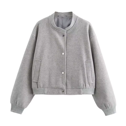 Bomber Donna indossato, vista completa