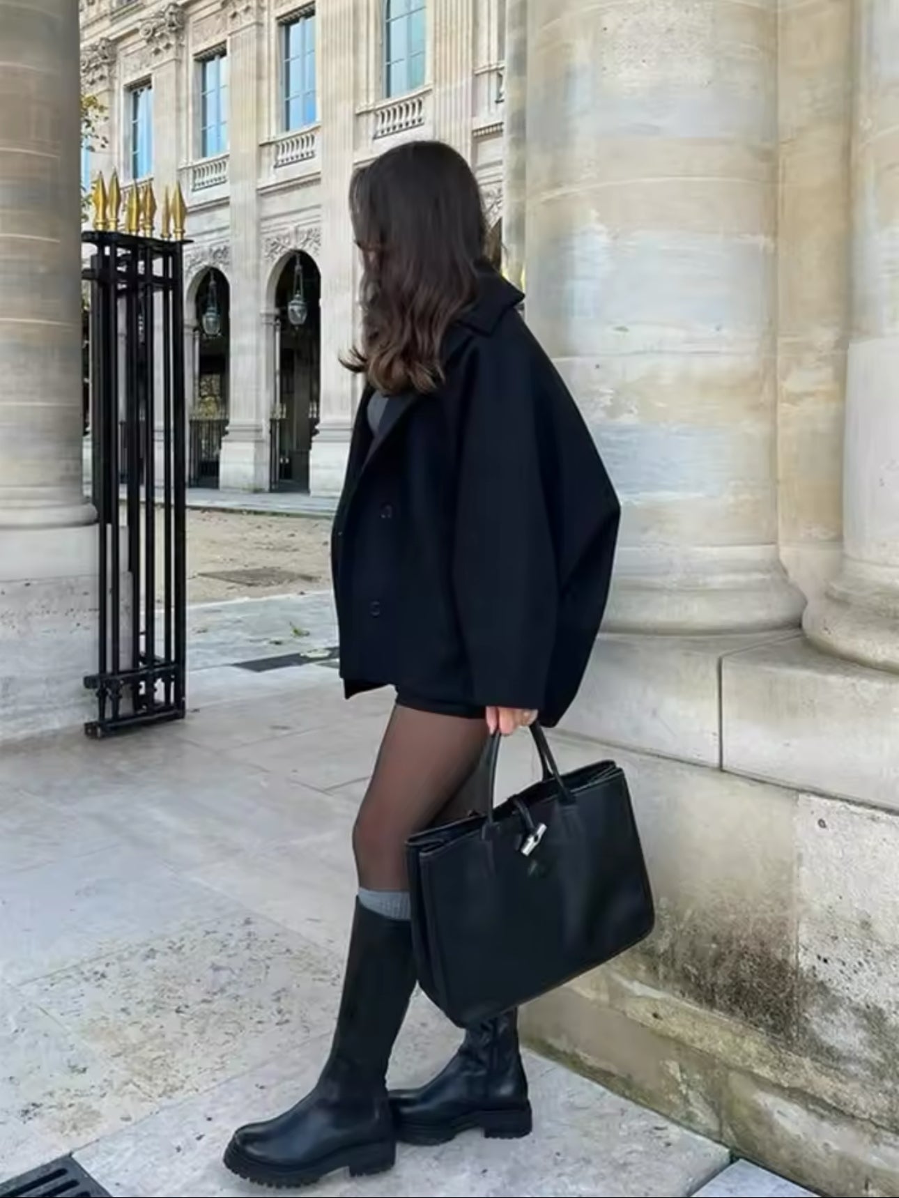 Lainey Cappotto Donna – Cappotto Oversize in Lana Elegante & Confortevole per Inverno