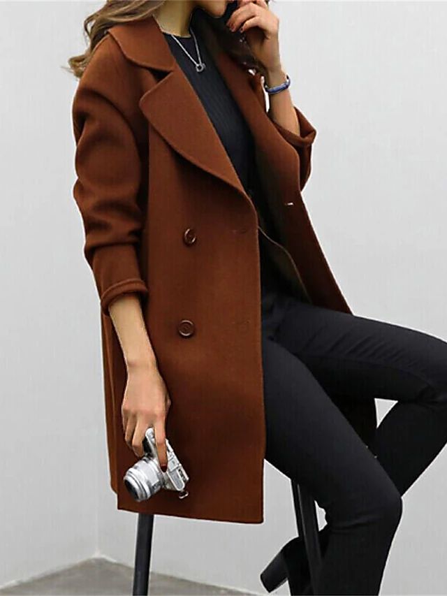 Lucia Donatelli Cappotto d’Inverno in Lana per Donna – Linea Elegante & Finition Luxueuse