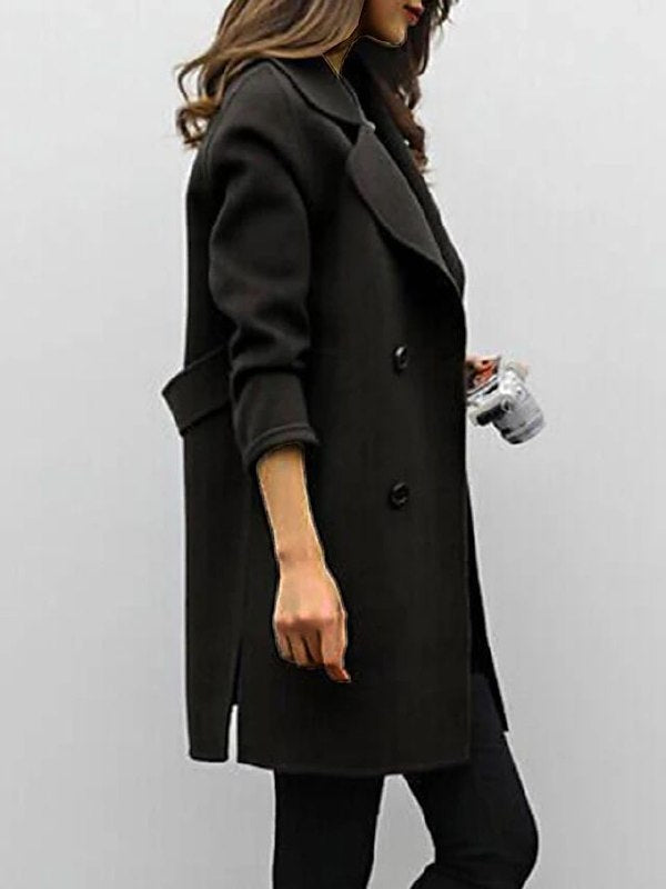 Lucia Donatelli Cappotto d’Inverno in Lana per Donna – Linea Elegante & Finition Luxueuse