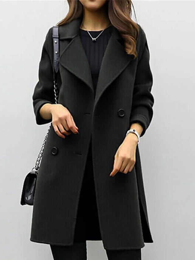 Lucia Donatelli Cappotto d’Inverno in Lana per Donna – Linea Elegante & Finition Luxueuse
