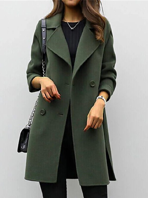 Lucia Donatelli Cappotto d’Inverno in Lana per Donna – Linea Elegante & Finition Luxueuse