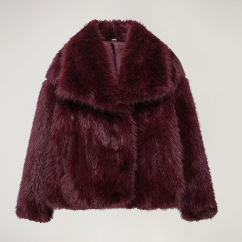 Liliana Cappotto Luxe Donna – Faux Fur Coat Ultra-Morbido al Style Elegante per l’Inverno