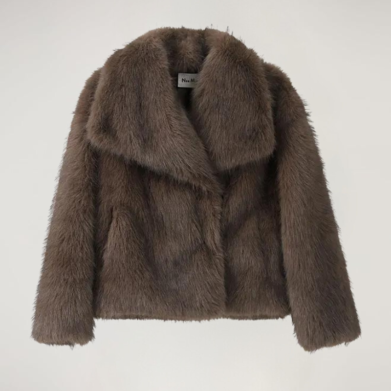 Liliana Cappotto Luxe Donna – Faux Fur Coat Ultra-Morbido al Style Elegante per l’Inverno