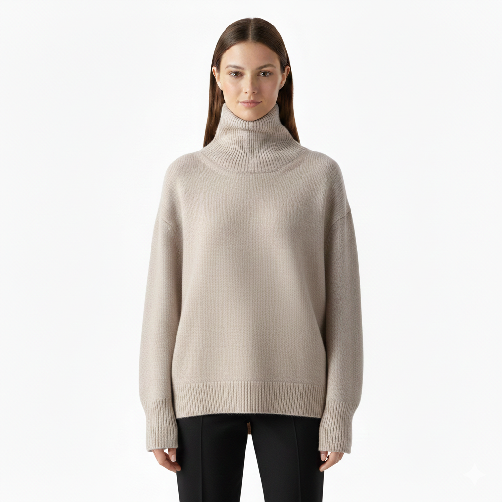 Laurice Maglione Donna Dolcevita – Maglione Morbido in Maglia Chaude per Automne & Inverno