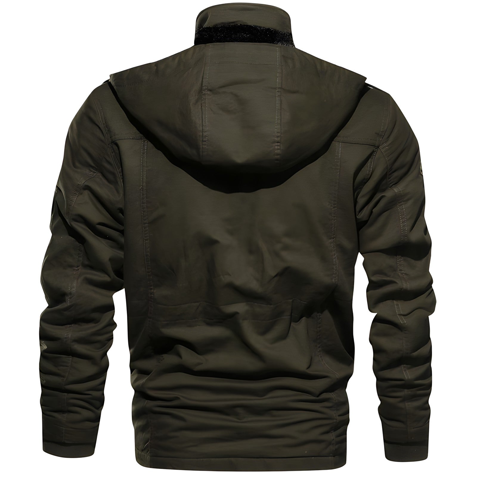 Logan Giacca Militaire Uomo – Cappotto Imperméable con Doublure Polaire & Taille Regolabile