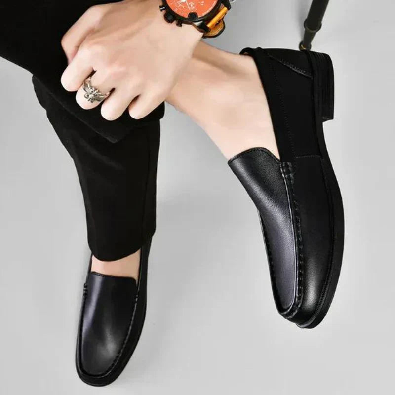 Marcelo Mocassins Uomo in Cuir – Eleganti & Confortevoli per Bureau e Style Casual-Chic