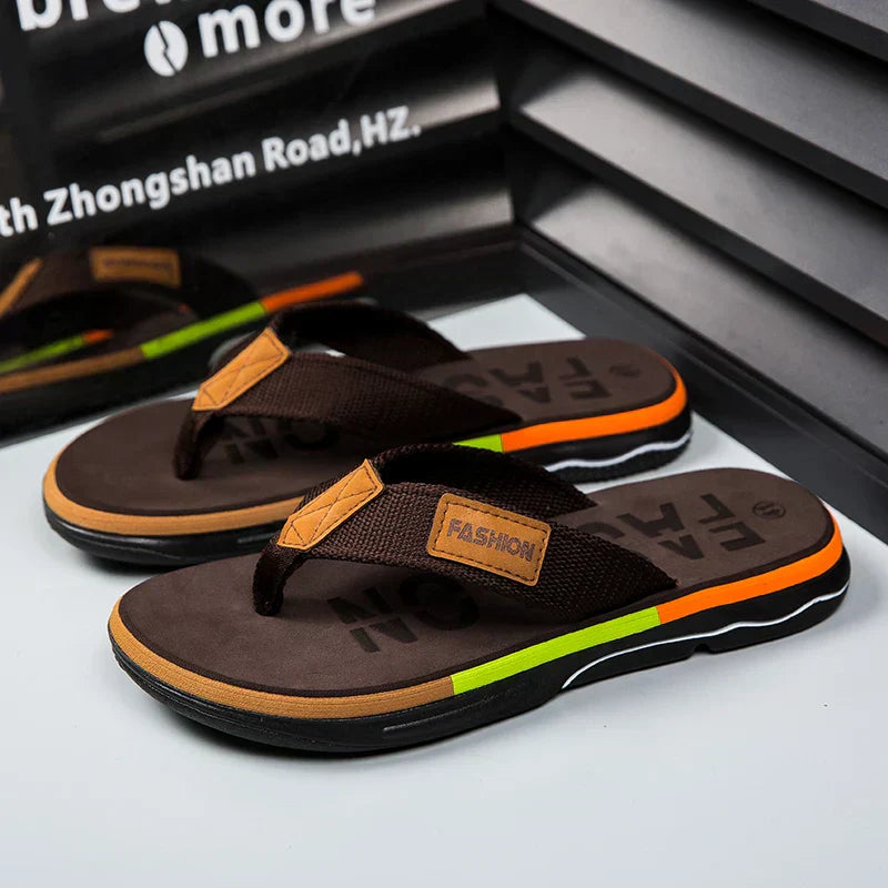 Joziah Infradito per Uomo – Design Multicolore, Comfort Coussiné e Sandali d’Estate Durables