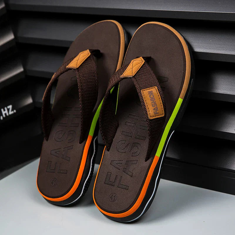 Joziah Infradito per Uomo – Design Multicolore, Comfort Coussiné e Sandali d’Estate Durables