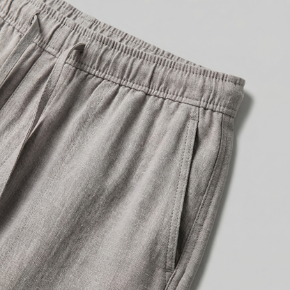 Pantaloni Uomo in lino, taglio aderente estivo — vista 23
