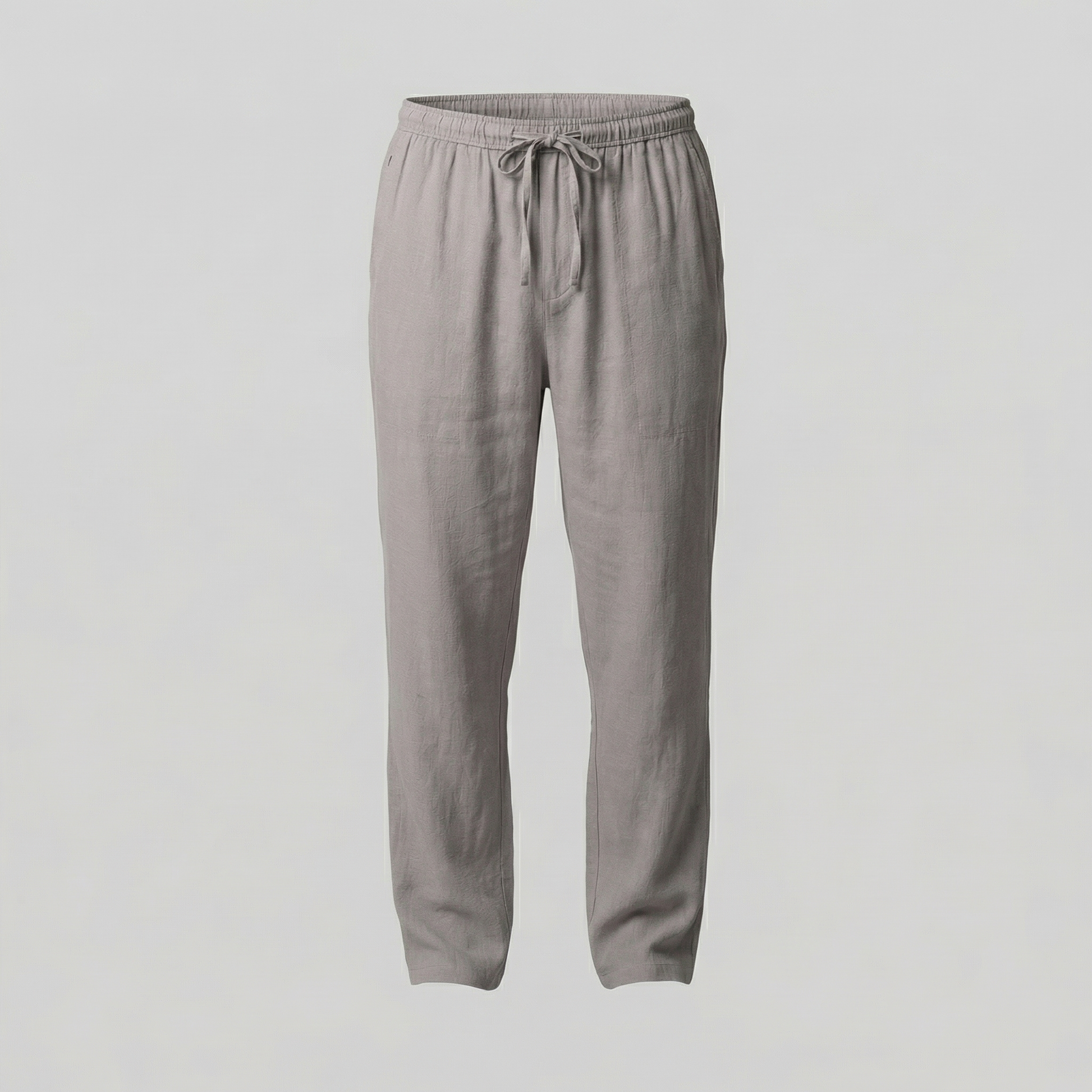 Pantaloni Uomo in lino, taglio aderente estivo — vista 24