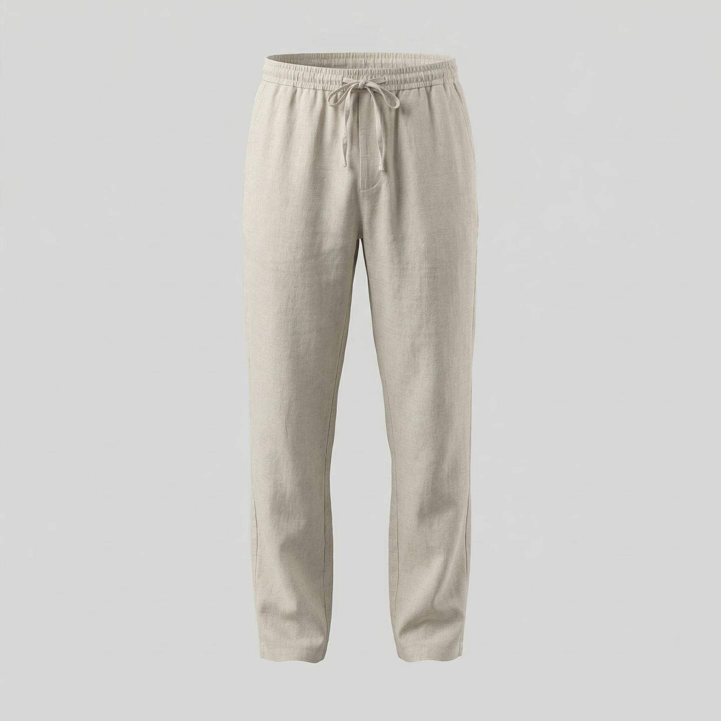 Pantaloni Uomo in lino, taglio aderente estivo — vista 5