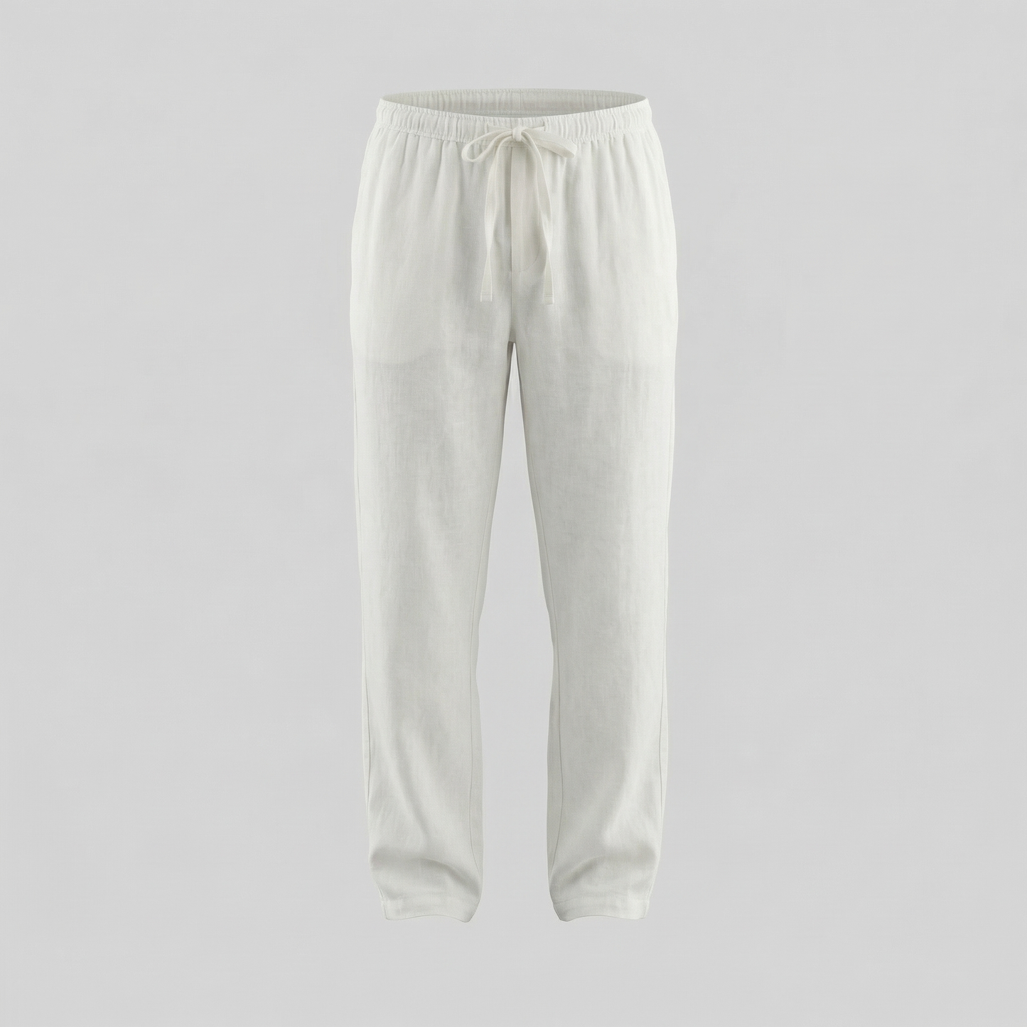 Pantaloni Uomo in lino, taglio aderente estivo — vista 9