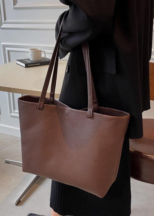 Reyna Borsa Cabas Donna – Design Minimaliste Spacieux in Simili-Cuir Durable