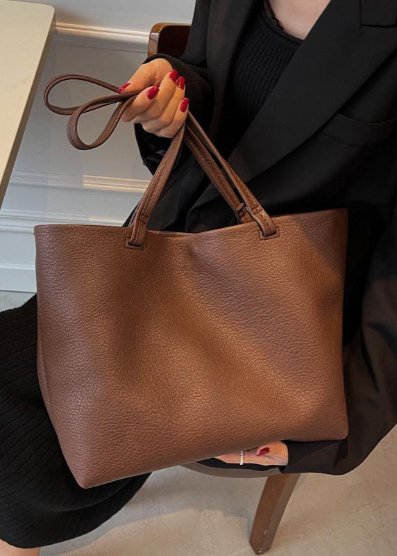 Reyna Borsa Cabas Donna – Design Minimaliste Spacieux in Simili-Cuir Durable