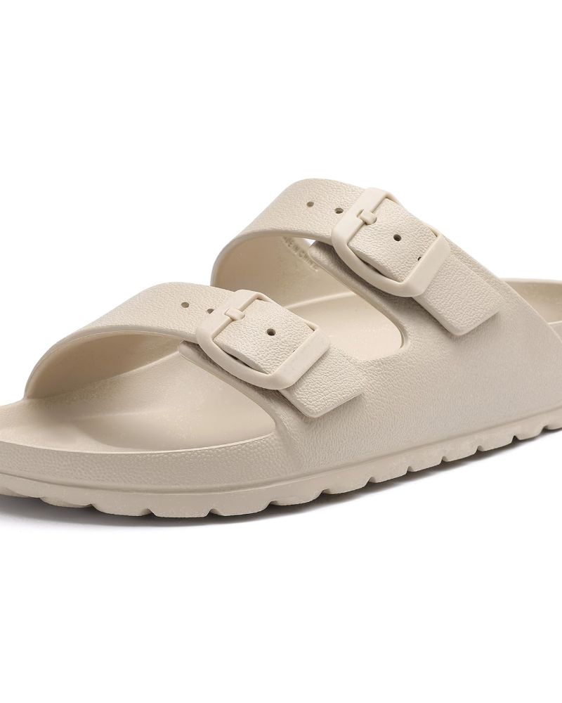 Olyra Sandali Donna – Slides Comfort EVA con Double Boucle Réglable & Supporto Plantare