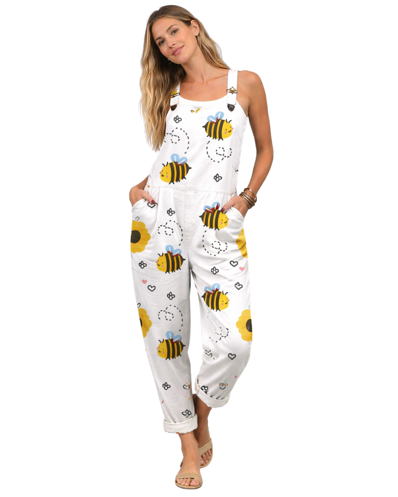 Kaye Combinaison Donna Estate – Vestibilità Ampia Elegante & Taille Regolabile Comfort