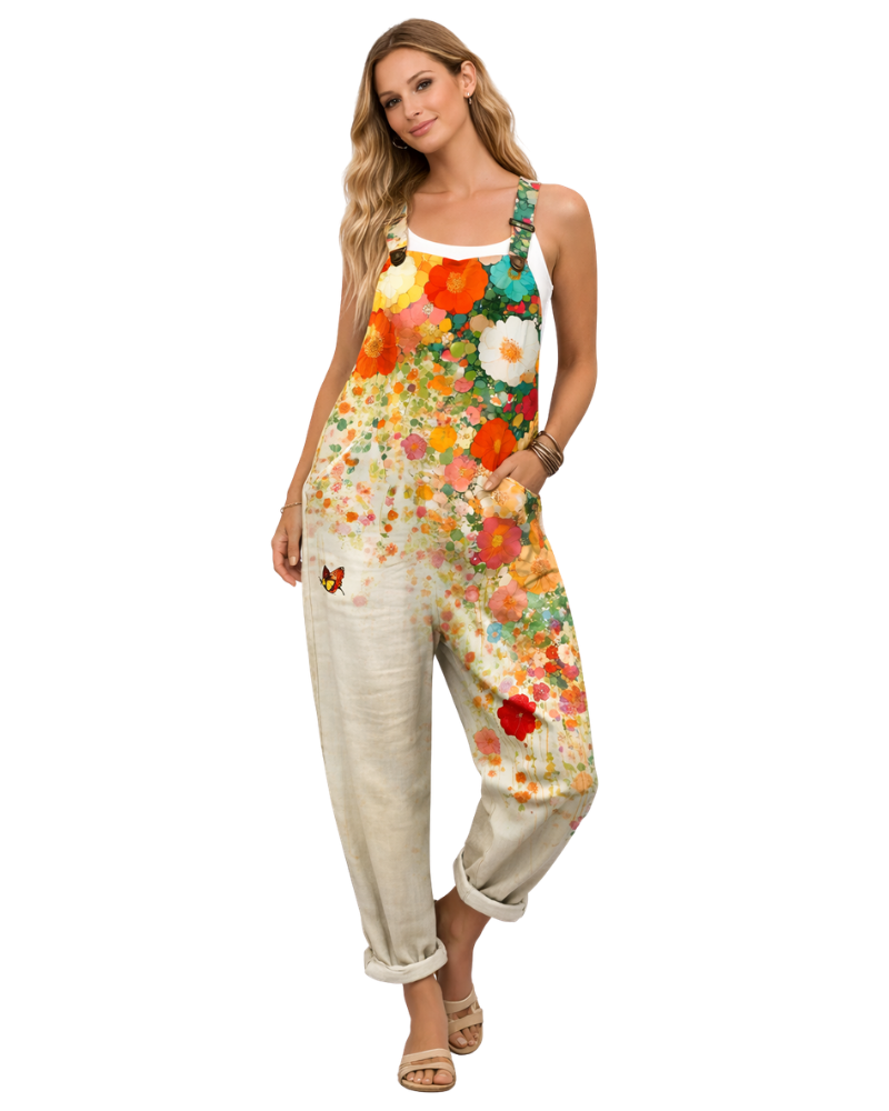 Kaye Combinaison Donna Estate – Vestibilità Ampia Elegante & Taille Regolabile Comfort