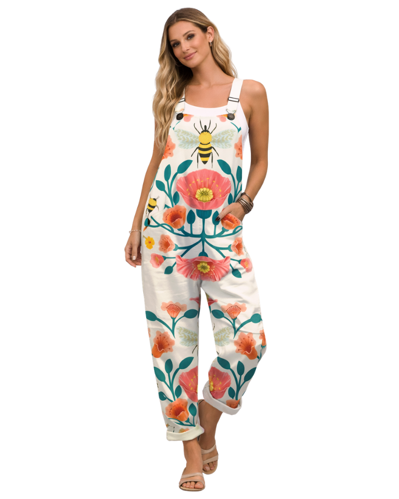 Kaye Combinaison Donna Estate – Vestibilità Ampia Elegante & Taille Regolabile Comfort