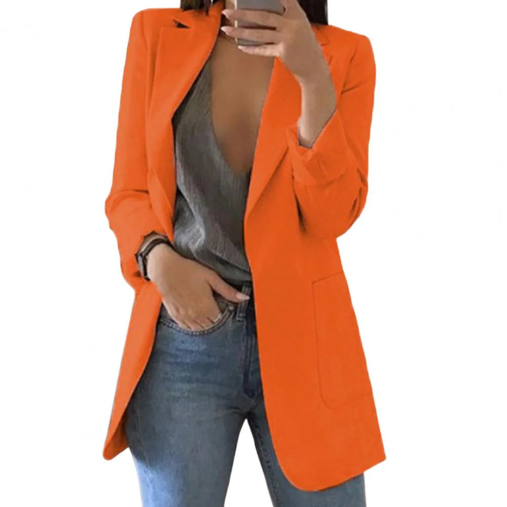 Blazer Donna indossato, vista completa
