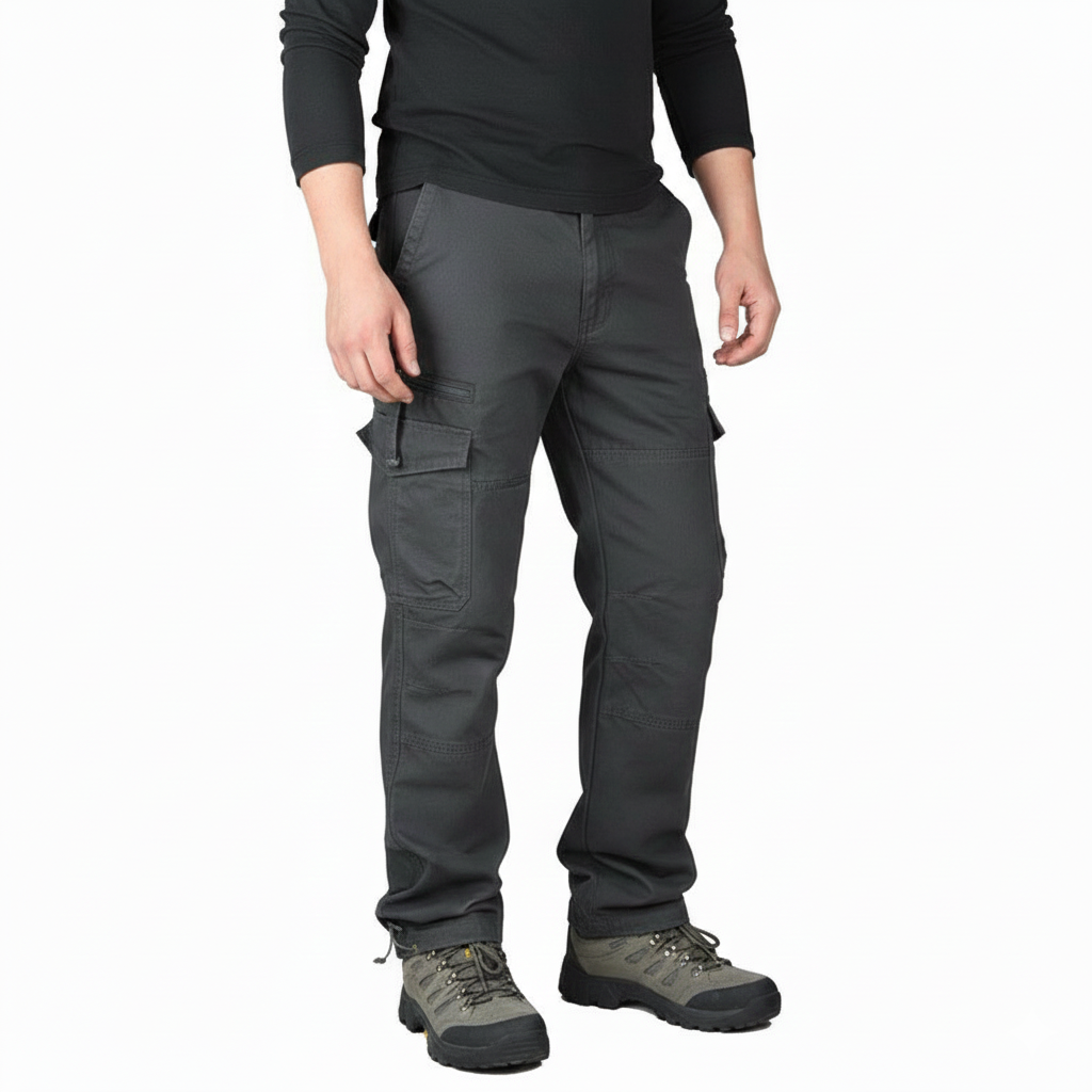 Onze Pantalone Casual Uomo – Linea Relax Confortevole con Tasche Pratiques & Tissu Leggero