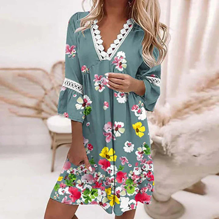 Robe d’Estate Cassandra – Légèreté Florale e Élégance Casual