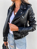 Maxine Giacca Donna – Giacca in Cuir Elegante & Intemporelle al Style Chic Moderne