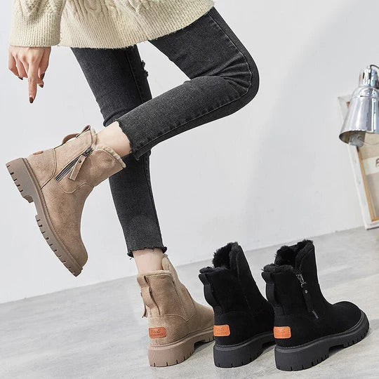 Hope Stivali d’Inverno Donna – Chaudes Stivali in Daim Morbido con Doublure Confortevole & Semelle Antidérapante