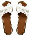 Jola Mules Donna – Sandali Plates con Nœud Elegante & Design Slip-On Estate