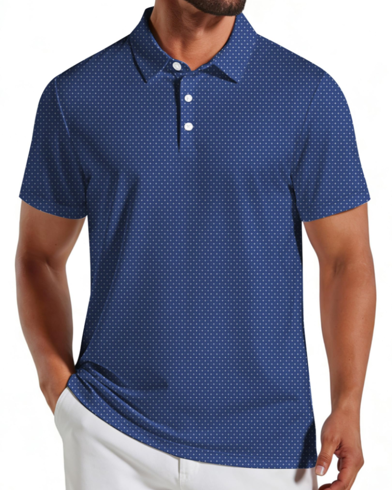 Nicolas Polo Uomo – Polo Golf Séchage Rapide, Stretch & Respirant UPF30+