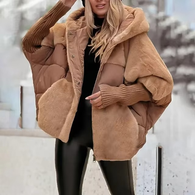 Sapphire Cappotto Inverno Donna – Giacca Chaude Unicolore con Linea Confortevole e Elegante