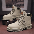 Marlon Stivali a Lacets per Uomo – Scarpe in Cuir Confortevoli con Supporto Plantare Plantaire & Semelle Antidérapante