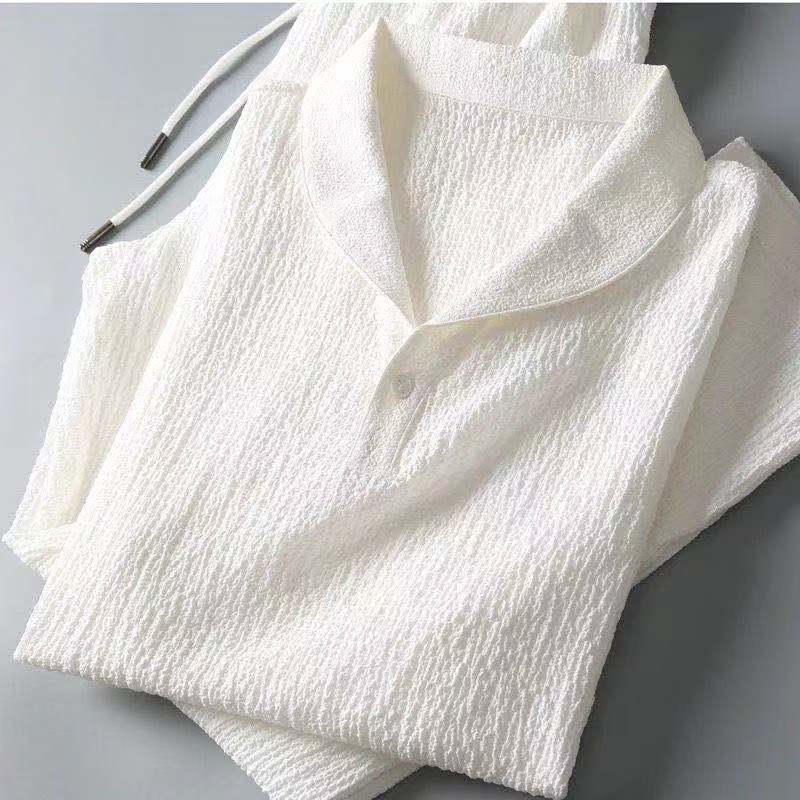 Ryan Ensemble Estate Uomo – Lin Premium Respirant & Style Leggero per Journées Chaudes