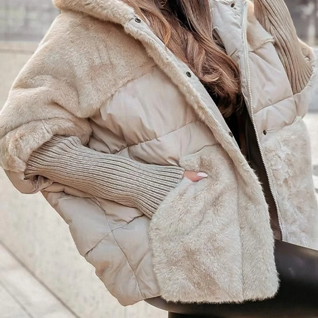 Sapphire Cappotto Inverno Donna – Giacca Chaude Unicolore con Linea Confortevole e Elegante