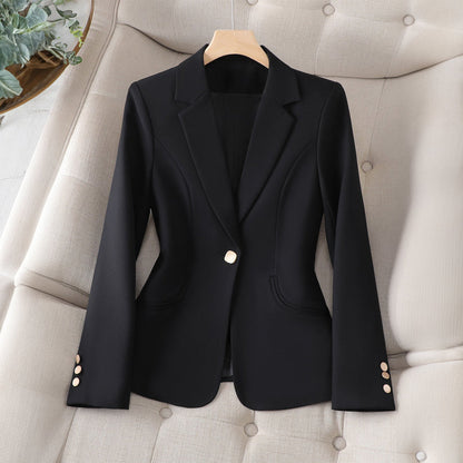 Blazer Donna in tessuto caldo, con revers