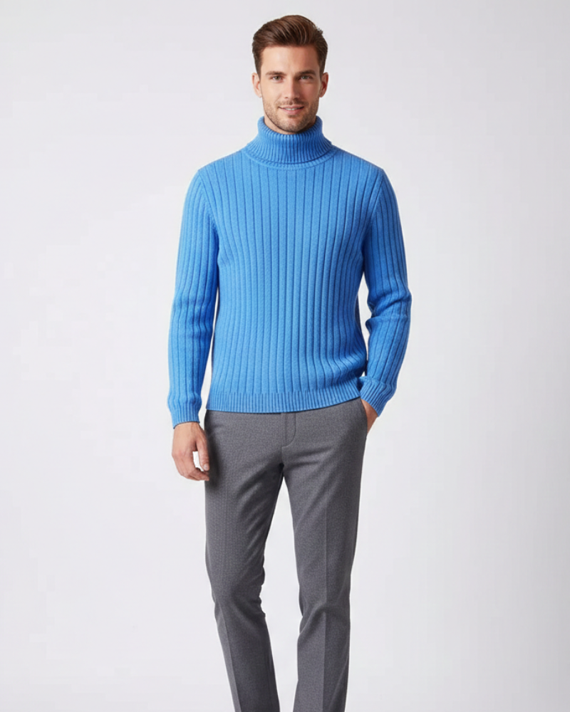 Maglione Uomo indossato, vista completa