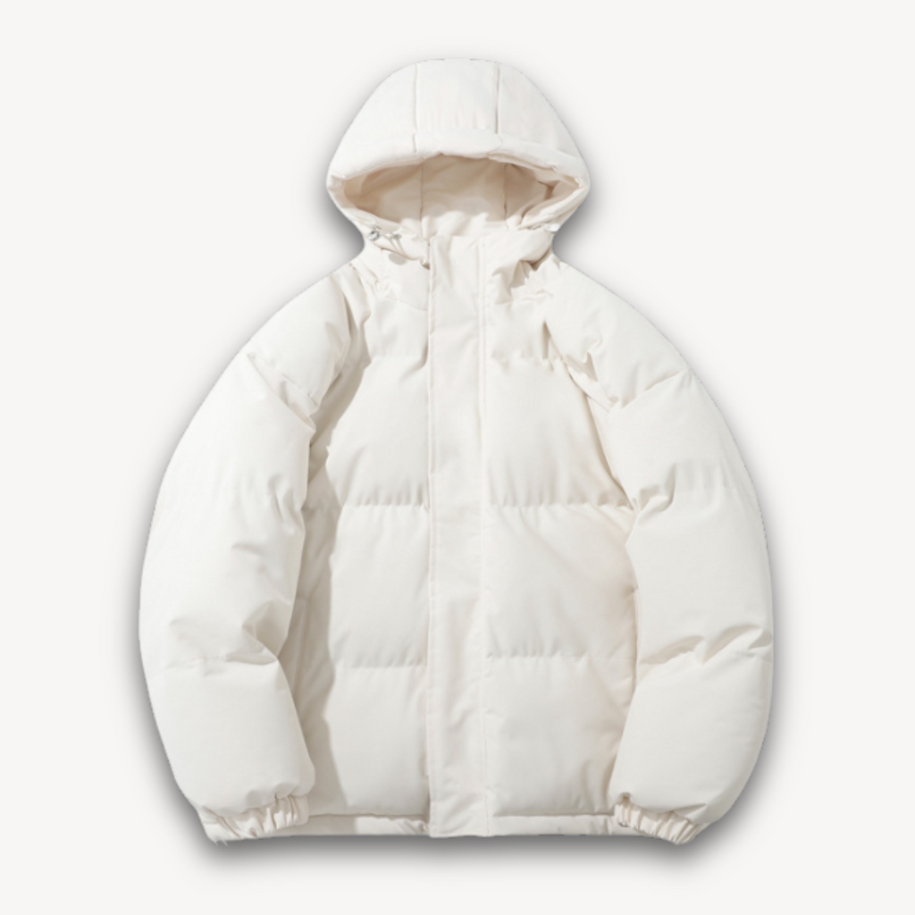 Zander Giacca Puffer Uomo a Capuche – Doudoune Leggera Déperlante in Polyester