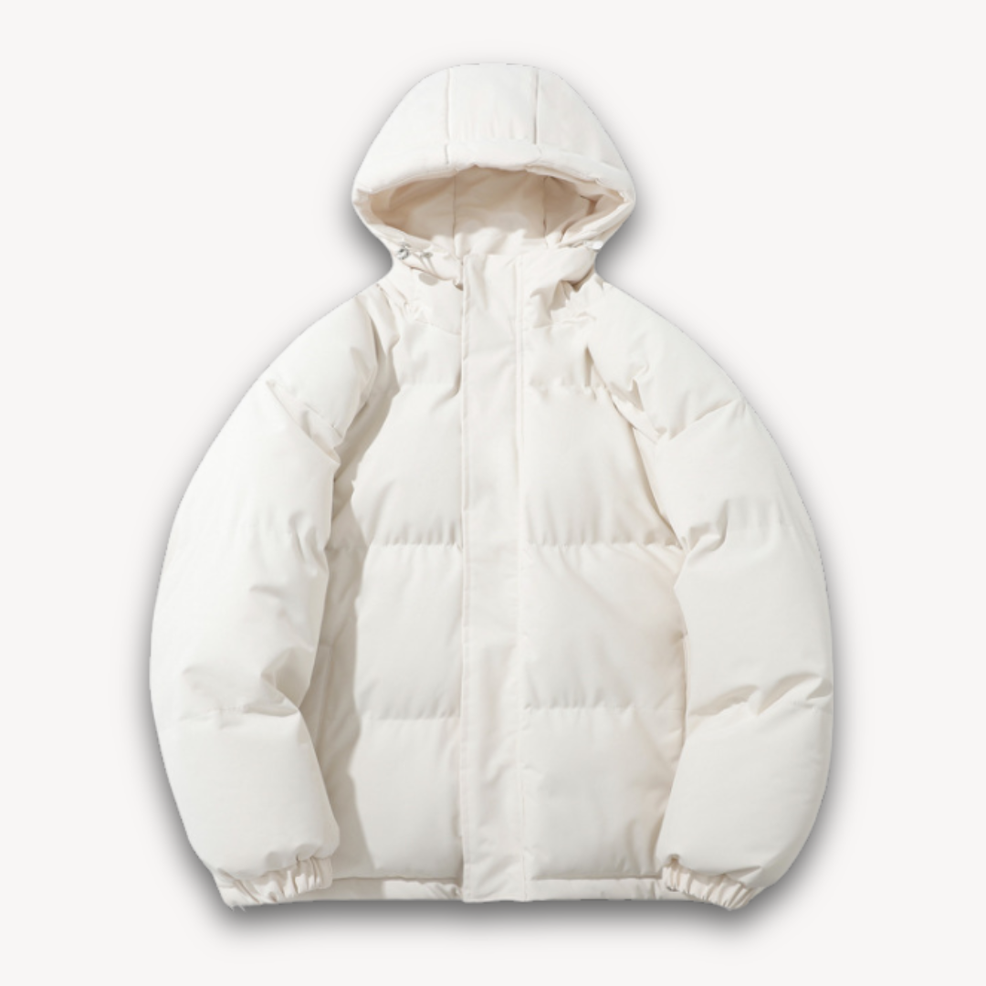 Zander Giacca Puffer Uomo a Capuche – Doudoune Leggera Déperlante in Polyester