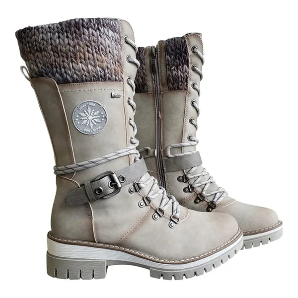 Kylee Stivali Hautes Donna Inverno – Eleganti con Isolation Chaude, Doublure Comfort & Fermeture Zippée