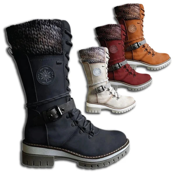 Kylee Stivali Hautes Donna Inverno – Eleganti con Isolation Chaude, Doublure Comfort & Fermeture Zippée