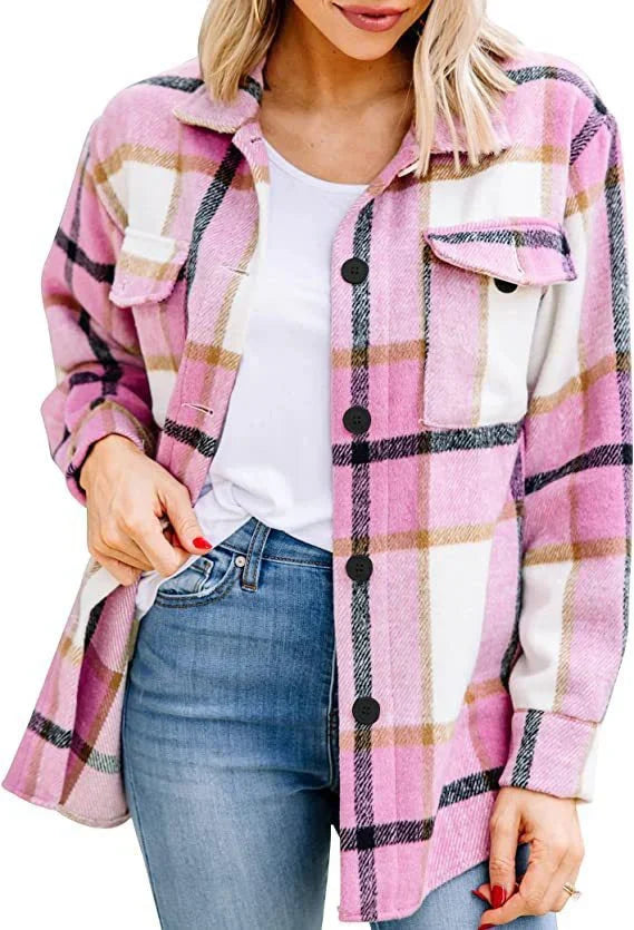 Dettaglio stile camicia-giacca — giacca donna