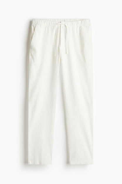 Pantaloni Uomo casual, vita elasticizzata con coulisse — vista 13