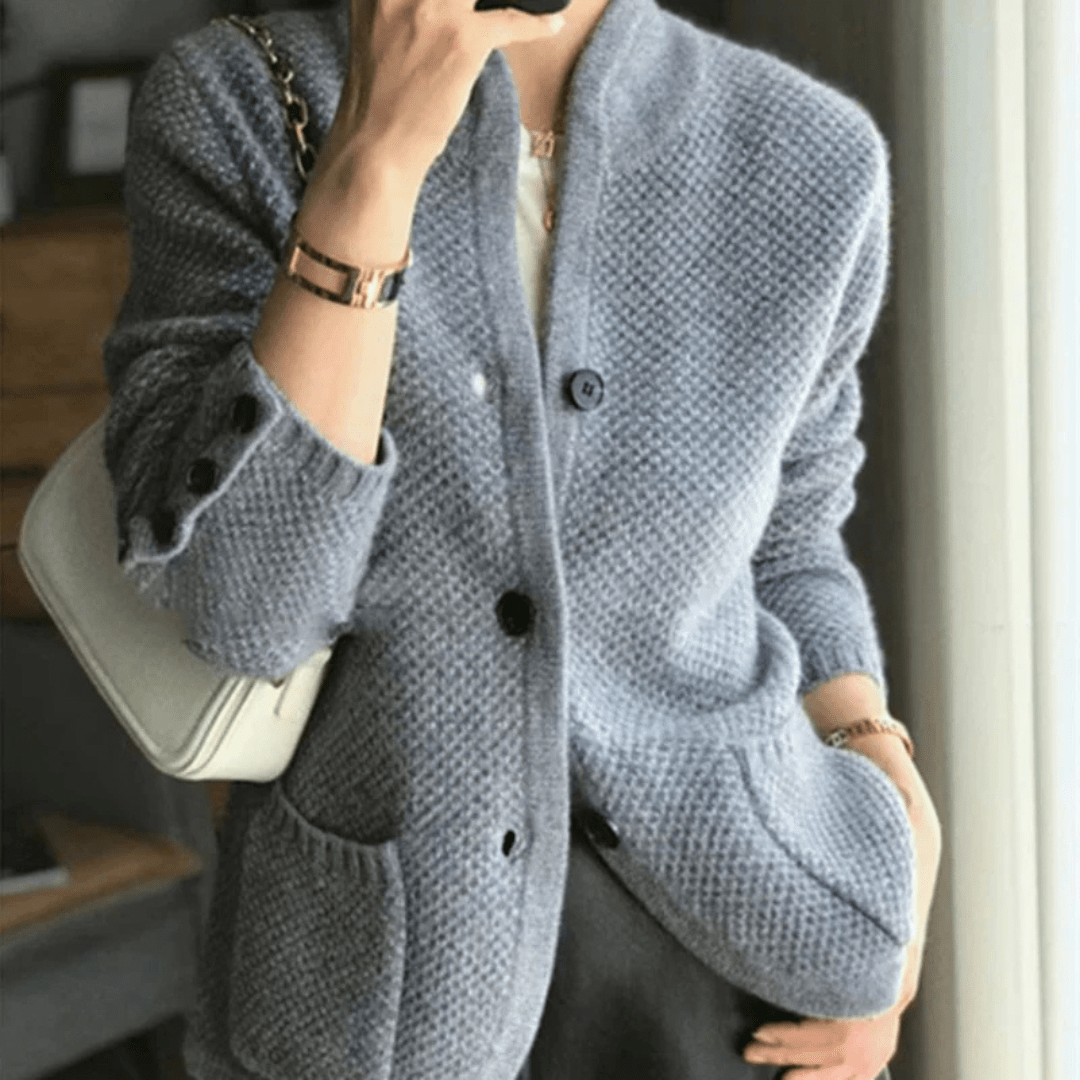 Xyla Cardigan Donna – Cardigan Douillet e Sophistiqué al Style Elegante e Confortevole