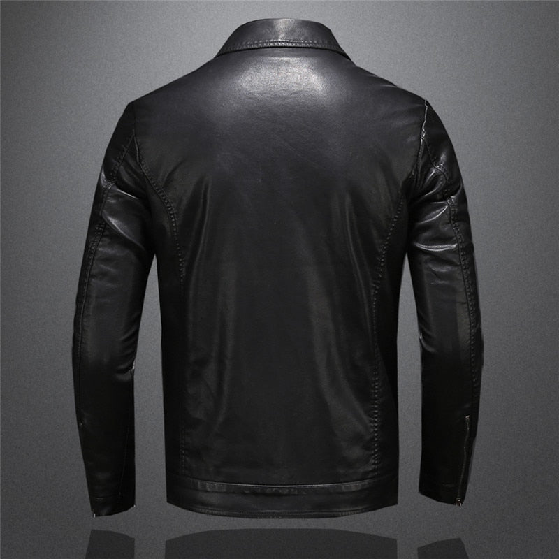 Robert Giacca Uomo in Cuir Premium – Style Intemporel, Résistant & Elegante