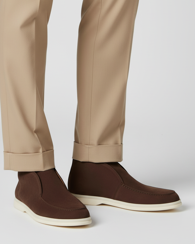 Dettaglio eleganti — mocassini uomo