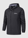 Pierre Uomo Giacca Sportive – Giacca Imperméable in Nylon Leggero & Résistant al Quotidien