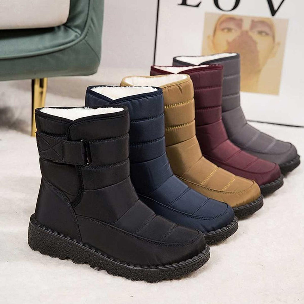 Loisa Stivali d’Inverno Imperméables – Stivali Antidérapantes Doublées Fourrure per Neige