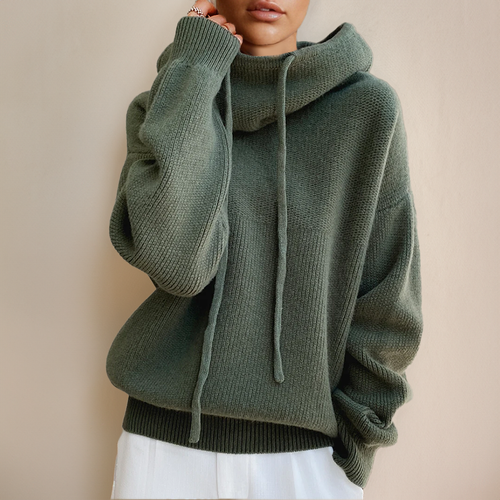 Isabelle Maglione Donna in merino a Dolcevita – Maglione Elegante, Leggero & Caldo al Style Intemporel