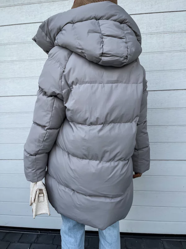 Sheila Cappotto Donna d’Inverno – Caldo, Épais con Capuche Intégrée & Fermeture Éclair