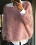 Renate Maglione Donna – Maglione-over in Maglia Elegante & Confortevole al Style Intemporel